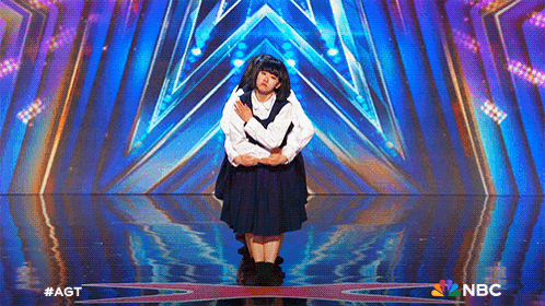 Dropping To The Floor Avantgardey GIF - Dropping To The Floor Avantgardey Americas Got Talent GIFs