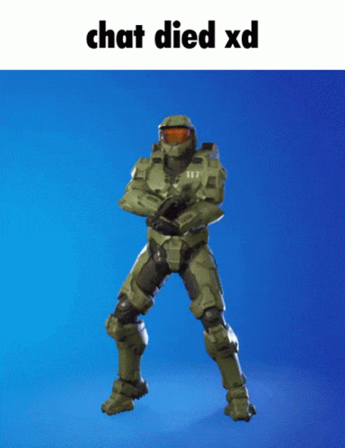 Master Chief Chat Died GIF - Master Chief Chat Died Dead Chat Xd GIFs