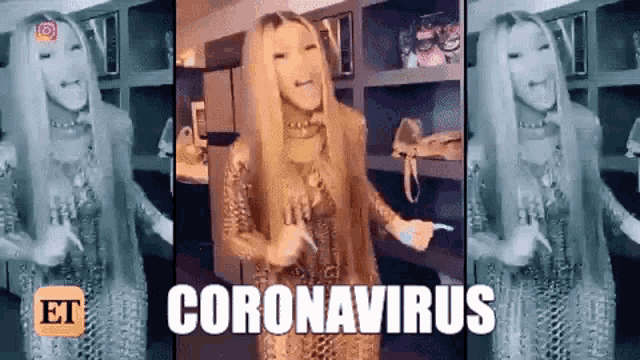 Coronavirus Cardi B GIF - Coronavirus Cardi B Corona GIFs