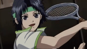 幸村精市 テニスの王子様 アニメ　進化 GIF