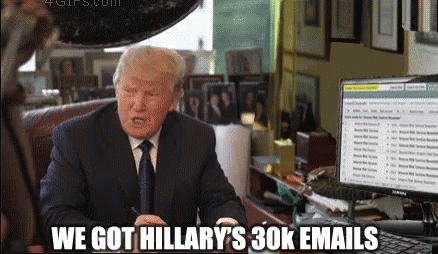 Trump Hillary GIF - Trump Hillary Emails GIFs