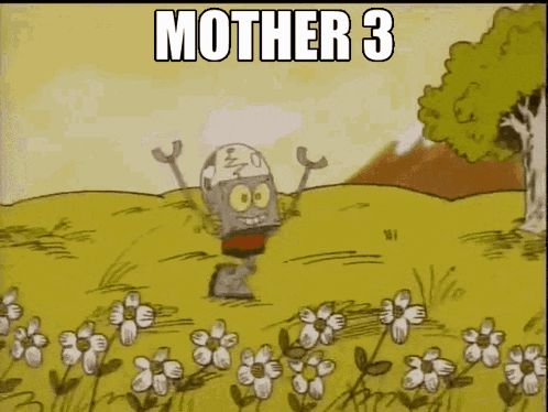 Mother 3 Robot Jones GIF - Mother 3 Robot Jones Sunflower Fields GIFs