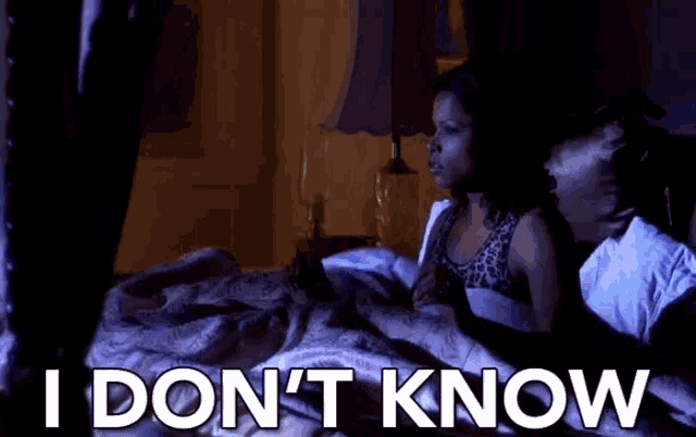I Don'T Know GIF