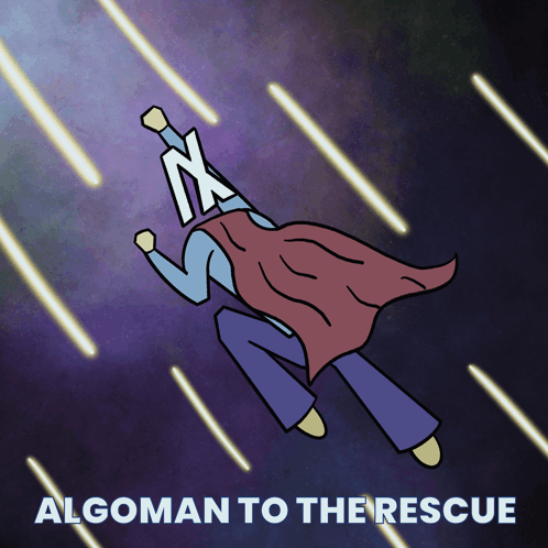 Algorand Superman GIF - Algorand Algo Superman GIFs