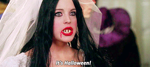 Halloween GIF - Halloween Mean Girls Lindsay Lohan GIFs