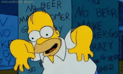 Homer Simpson GIF - The Simpsons Homer Simpson Crazy GIFs