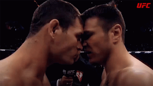 Face Off Michael Bisping GIF - Face Off Michael Bisping Ufc Brasil GIFs