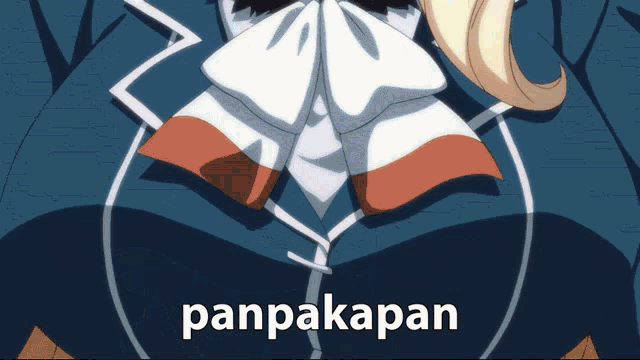 a picture of a woman 's chest with the word panpakan in white letters