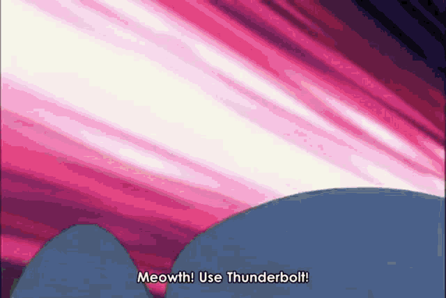 Meowth Thunderbolt GIF - Meowth Thunderbolt Move GIFs