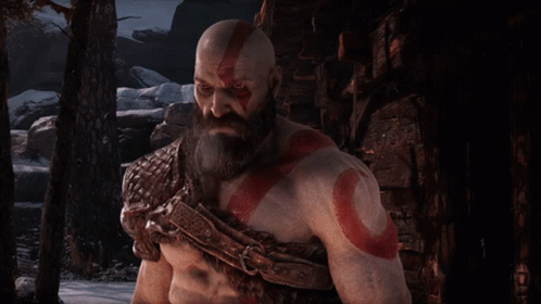 Kratos Thinking GIF - Kratos Thinking What Do You Want GIFs