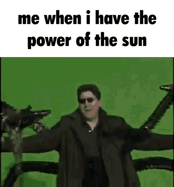 Doctor Octopus Power Of The Sun GIF - Doctor Octopus Power Of The Sun Dance GIFs
