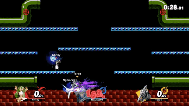 a screenshot of a video game with chelly and torgo on the screen