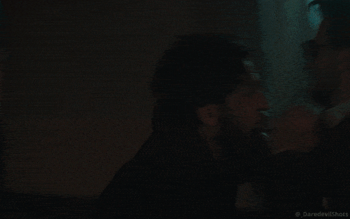 a close up of a man 's face with the words daredevilshots on the bottom right