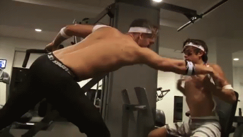 Hayes GIF - Gym Funny Stoked GIFs