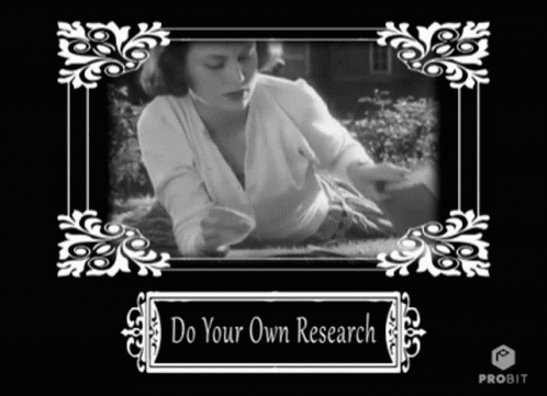 Do Your Own Research Dyor GIF