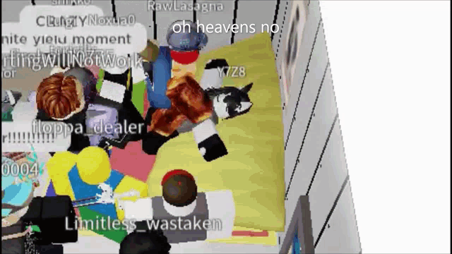 a group of people are playing a video game and one of them is named limitless_wastaken