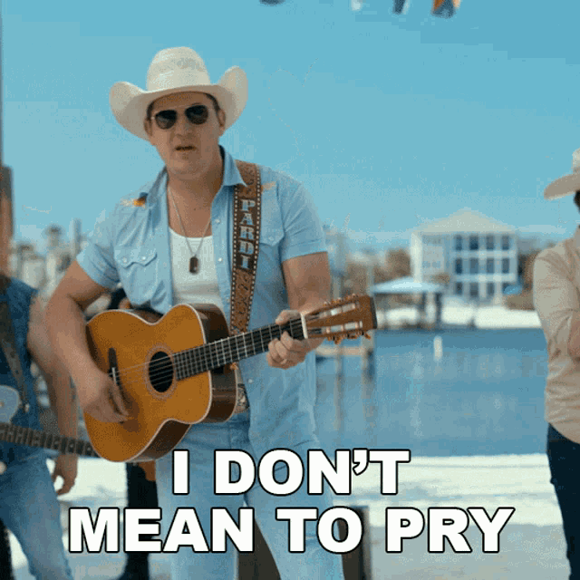 I Dont Mean To Pry Jon Pardi GIF - I Dont Mean To Pry Jon Pardi Tequila Little Time Song GIFs