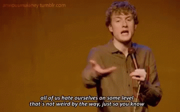 James Acaster Self Hatred GIF - James Acaster Self Hatred Normal GIFs