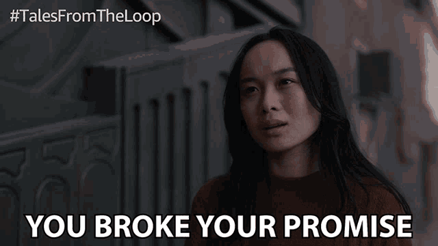 You Broke Your Promise Nicole Law GIF - You Broke Your Promise Nicole Law May GIFs