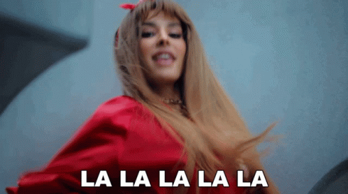 La La La La La Ilira GIF - La La La La La Ilira Ladida Song GIFs