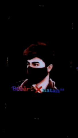 a man wearing a mask and the words buser x natans behind him