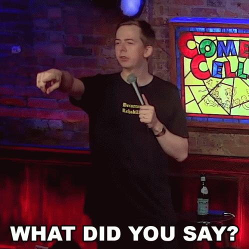 What Did You Say Chris Turner GIF - What Did You Say Chris Turner What Are You Saying GIFs