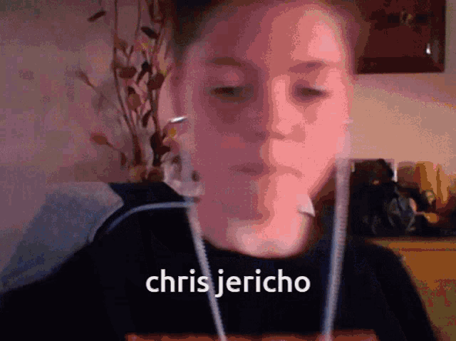 Chris Jericho Was In That Video I Just Sent You Oh My God GIF - Chris Jericho Was In That Video I Just Sent You Oh My God GIFs