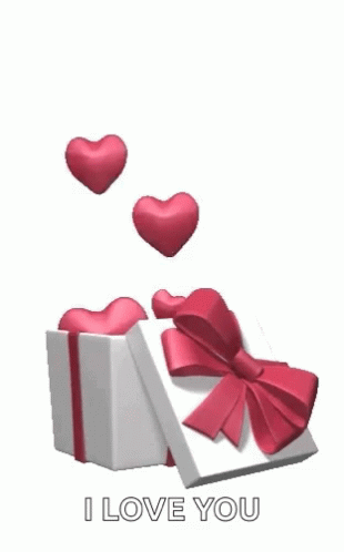 Giftbox Hearts GIF - Giftbox Hearts Love GIFs