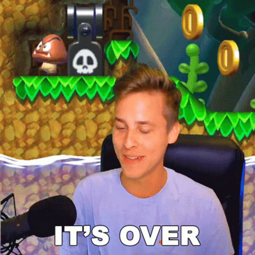 Its Over Redfalcon GIF - Its Over Redfalcon Thats It GIFs