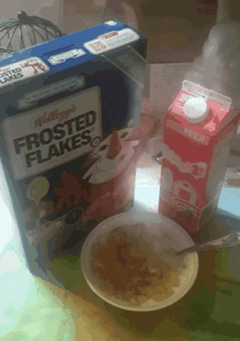 Frosted Flakes Cereal GIF