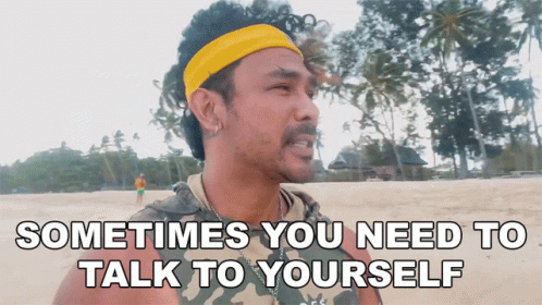 Sometimes You Need To Talk To Yourself Nelly GIF - Sometimes You Need To Talk To Yourself Nelly Bob Royo GIFs
