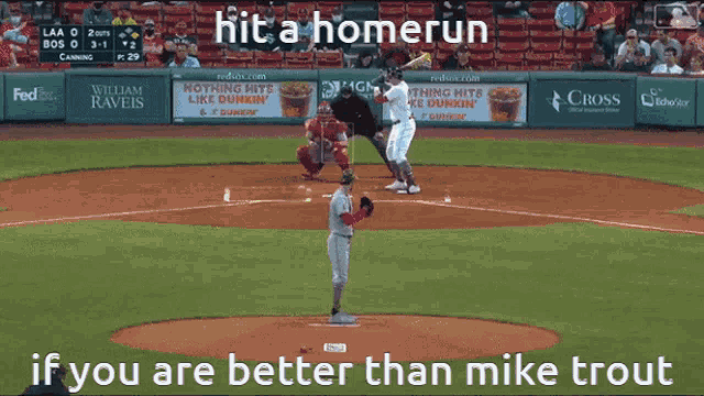 a baseball game is being played at the mgm resorts stadium