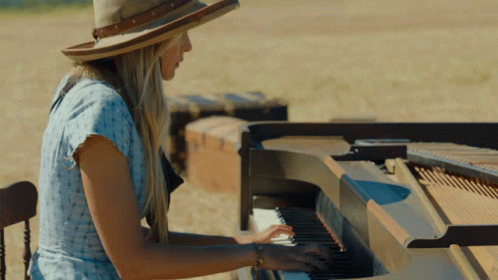 Playing Piano Elsa Dutton GIF - Playing Piano Elsa Dutton Isabel May GIFs