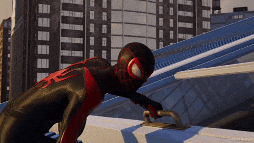 Breaking In Spider-man GIF - Breaking In Spider-man Marvel'S Spider-man 2 GIFs