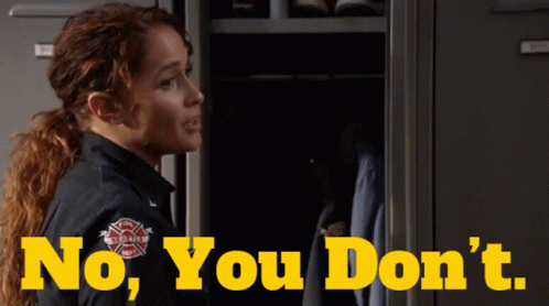 Station19 Andy Herrera GIF - Station19 Andy Herrera No You Dont GIFs