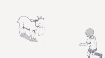 a cartoon of a girl laying on the ground with her legs crossed