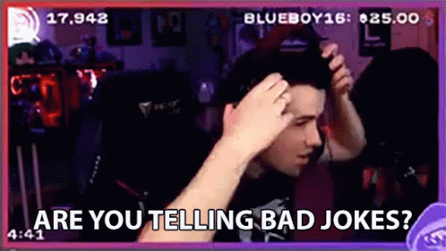 Are You Telling Bad Jokes Not Funny GIF - Are You Telling Bad Jokes Bad Jokes Jokes GIFs
