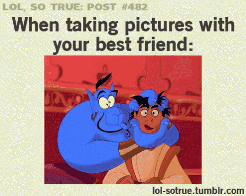 a cartoon of a genie putting a beard on a man 's head