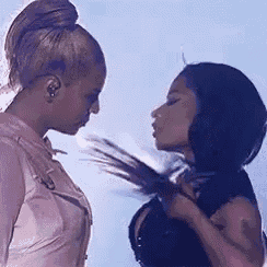 Beyonce Nicki Minaj GIF