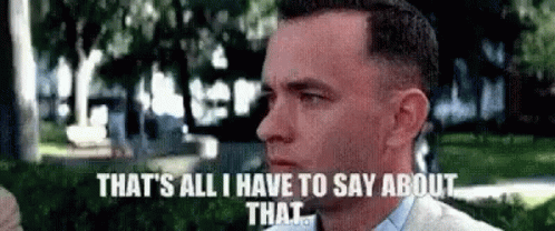 All I Have To Say Thats All GIF - All I Have To Say Thats All Tom Hanks GIFs