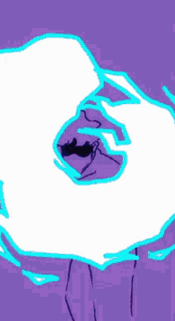 a drawing of a person 's face with the word luca written in the corner