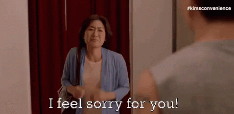 I Feel Sorry For You! GIF - Feel Sorry I Feel Sorry For You Kims Convenience GIFs