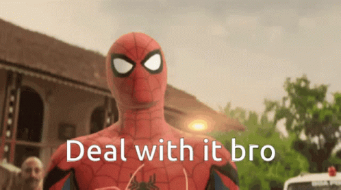 Spider Man Deal With It Glasses GIF - Spider Man Deal With It Glasses Deal With It GIFs