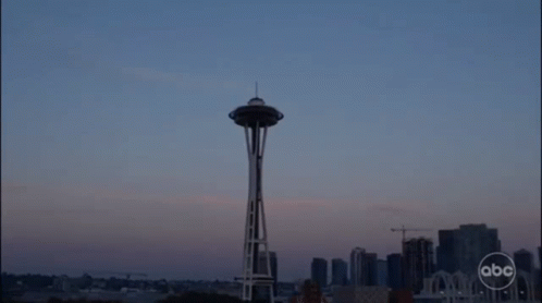 Seattle Space Needle GIF