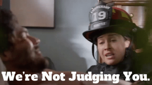 Station19 Andy Herrera GIF - Station19 Andy Herrera Were Not Judging You GIFs