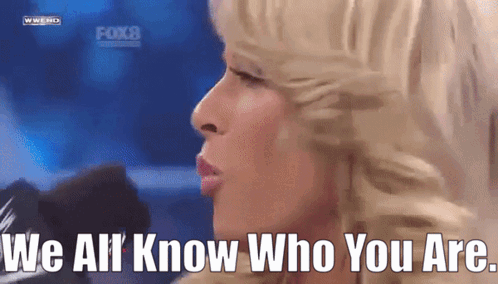 Kelly Kelly We All Know Who You Are GIF - Kelly Kelly We All Know Who You Are Wwe GIFs