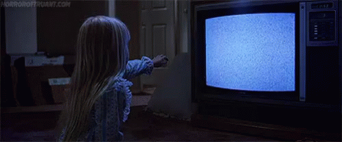 Ghost In The Tv GIF - Hand Skeleton Creepy GIFs