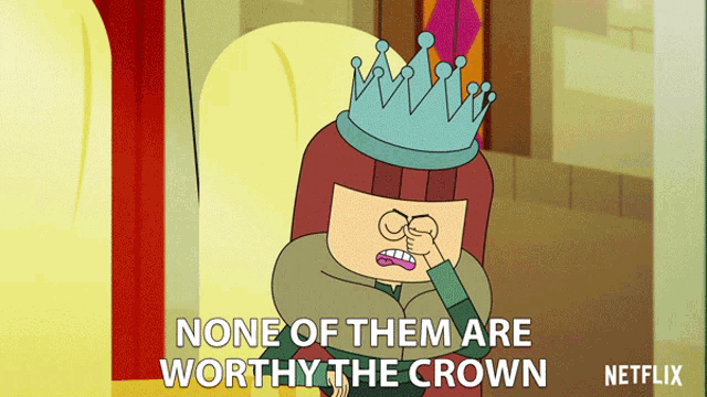 None Of Them Are Worthy The Crown Pinky Malinky GIF - None Of Them Are Worthy The Crown Pinky Malinky They Are Not Deserving For The Crown GIFs