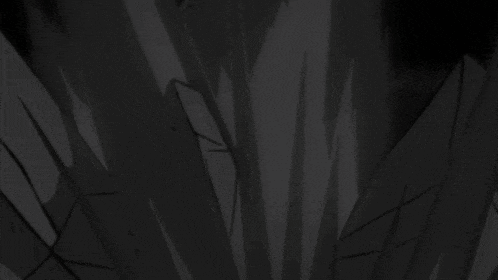 a black and white drawing with a red circle in the center