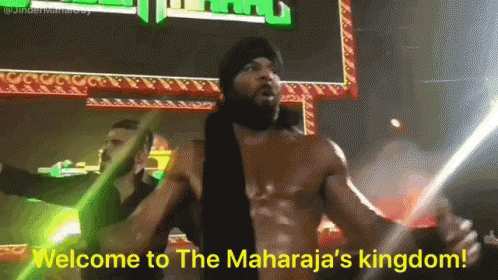 Jinder Mahal Welcome To The Maharaja Kingdom GIF - Jinder Mahal Welcome To The Maharaja Kingdom Wwe GIFs